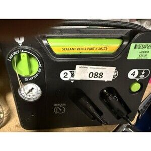 Slime Smart Repair Flat Tire Repair Kit 12V Air Compressor Sealant 50122 10179